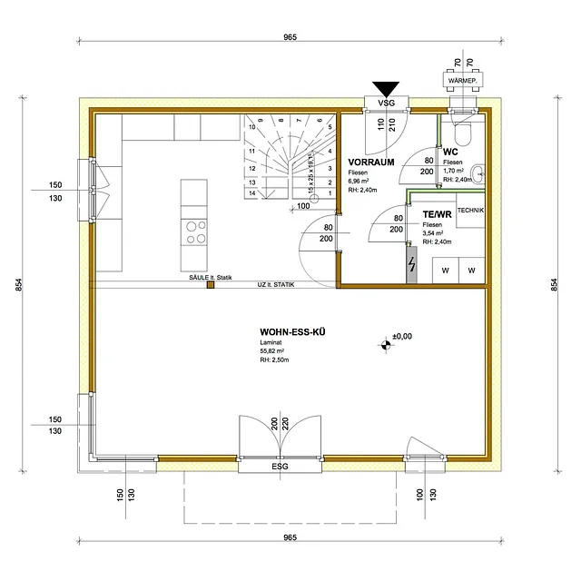 Grundriss EG